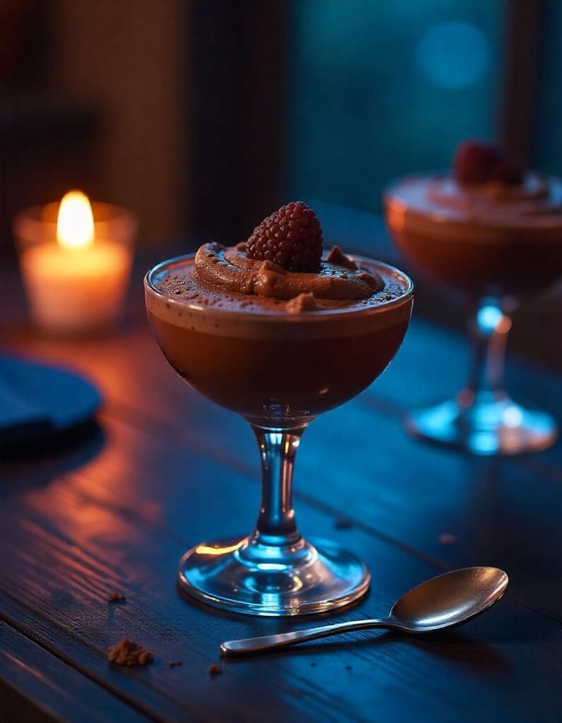 high protein desserts: Protein-Packed Chocolate Mousse
